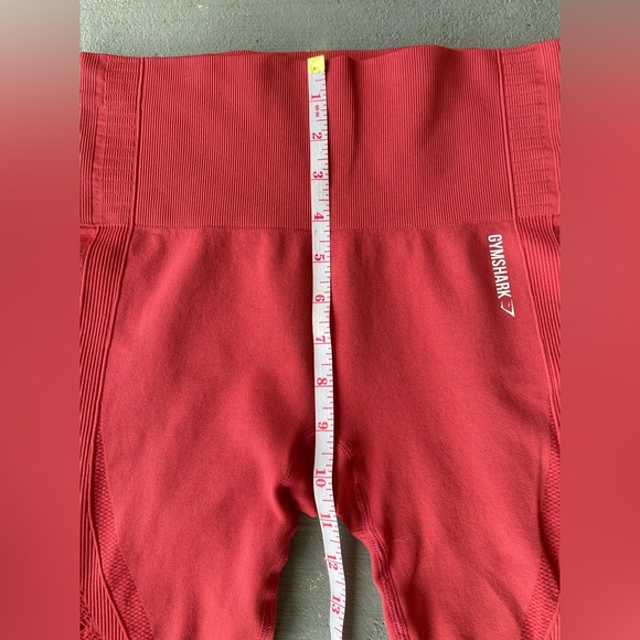 Gymshark Vibrant Red Leggings - Picture 6 of 11